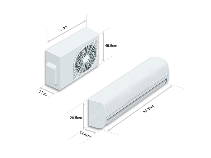 Điều hòa Casper 12000 BTU Inverter GC-12TL32 1 chiều