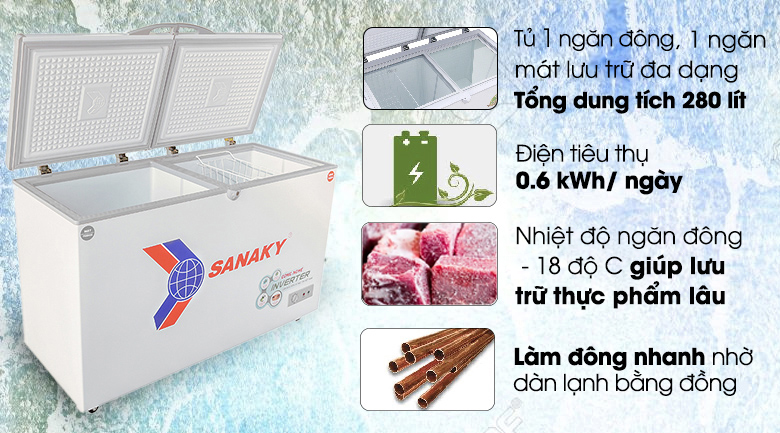 Cách chỉnh nhiệt độ tủ đông Sanaky